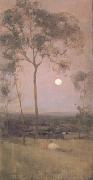 Arthur streeton About us the Great Grave Sky (nn02) oil painting artist